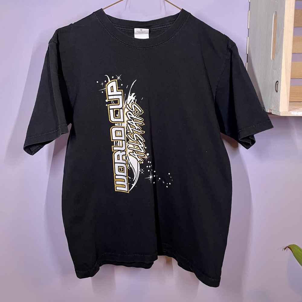 World Cup Allstars Gold Entourage Black T-Shirt